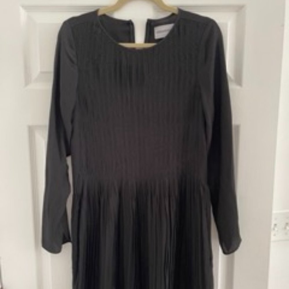 Zadig & Voltaire Black Pleated Dress
